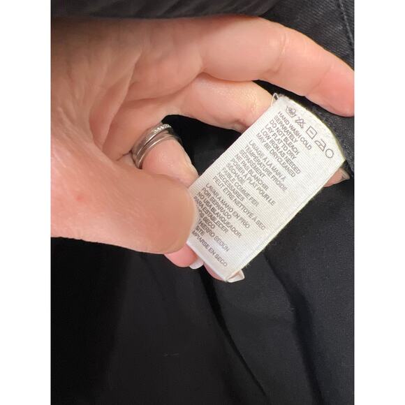 NEW Cleobella Button Down Cotton Blakely Blouse Charcoal Black Size: Medium - Picture 6 of 9